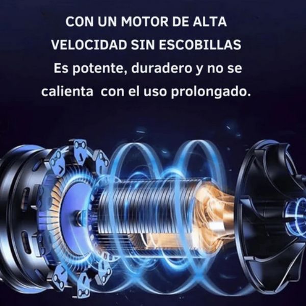 Soplador TURBOPRO 1800W® - 3 Baterías+Maletín Gratis