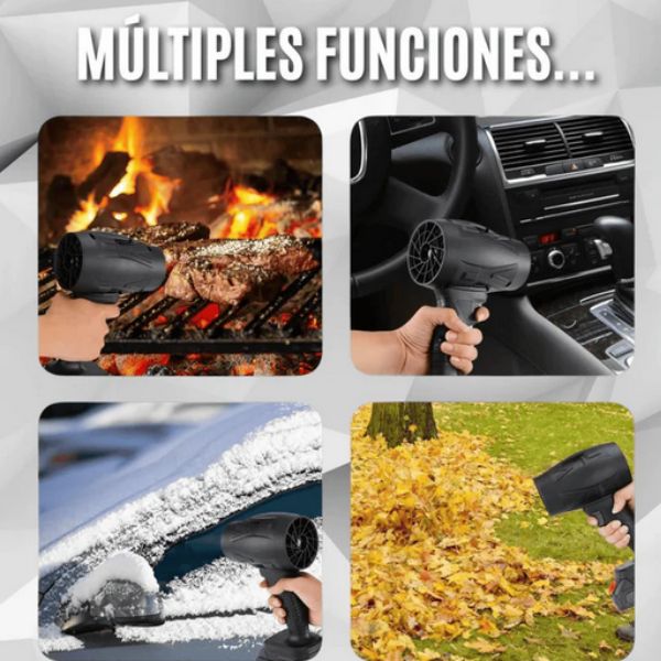 Soplador TURBOPRO 1800W® - 3 Baterías+Maletín Gratis