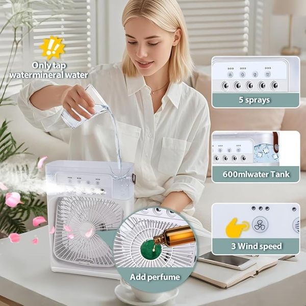 CoolMist™ Ventilador humidificador de nebulización
