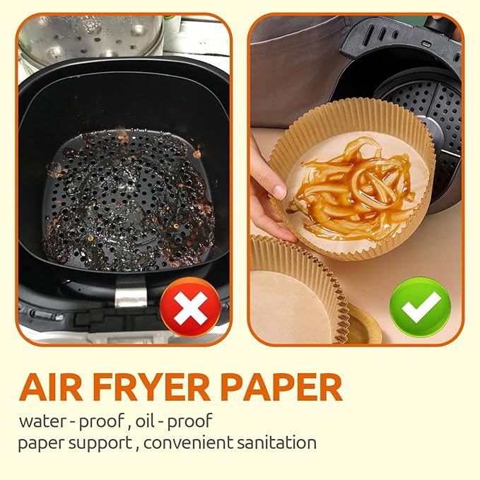 Papel Cocinar Freidora de Aire 50 UNDS