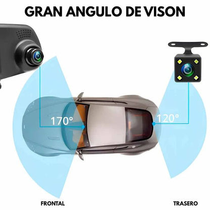 ProSight® Retrovisor Doble Cámara Frontal y Trasera HD