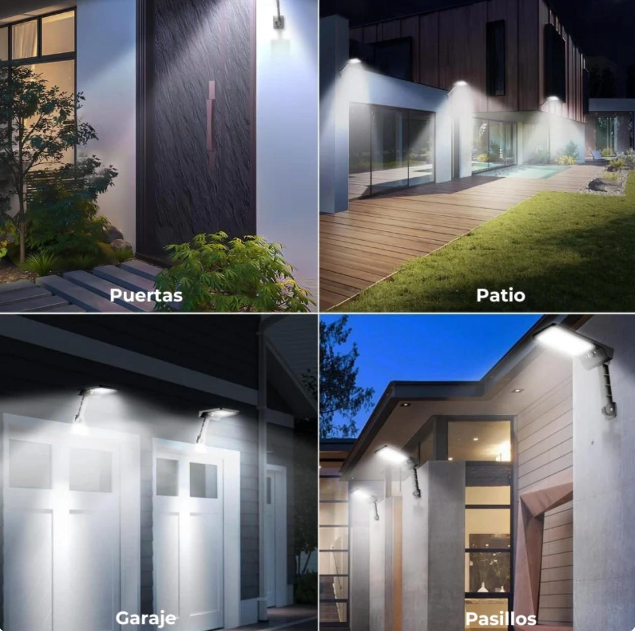 Lampara Solar LED 800W I Modelo 2025 SolarGlow™